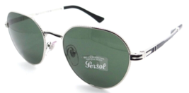 Persol Sunglasses PO 2486S 1113/31 53-19-145 Silver - Black /Green Made ... - $121.52
