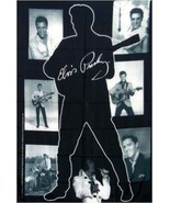 Elvis Black &amp; White Flag - 5x3 Ft - £15.66 GBP