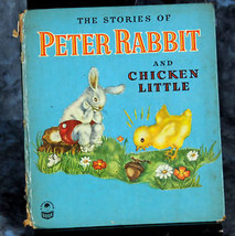 Peter Rabbit & Chicken Little Cozy Corner Book -  1948 - $4.00