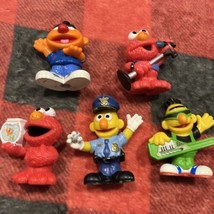 Lot of 5 2010 Hasbro Sesame Street figures. Elmo Bert Erney  - £16.72 GBP