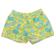 Cenza By Palmetto Vintage 90s Juniors Floral Tropical Size 1 Shorts 24&quot; ... - $16.11