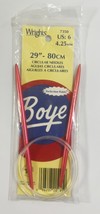 Boye Circular Knitting Needle US: 6 4.25mm 29 Inch ~ Wrights 7350 - $187.97 MXN