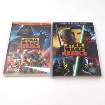 Star Wars Rebels DVD Lot  Season Two and Three Missing 1 Disc Disney Lucasfilm - £5.91 GBP