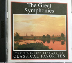 The Great Symphonies 2 CD Set Time-Life - Mozart Beethoven Tchaikovsky Schubert - £4.24 GBP