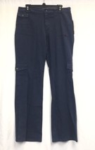 NWT U.S.POLO ASSN. WOMEN&#39;S COTTON Navy JEANS SIZE 13/14 with extra Pockets - $12.58