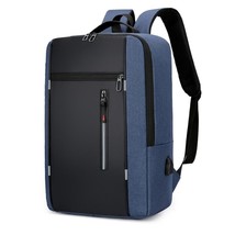 Men&#39;s Stylish Backpack USB Charging School Backpack 15.6 Inch Laptop Backpack Ma - £88.16 GBP