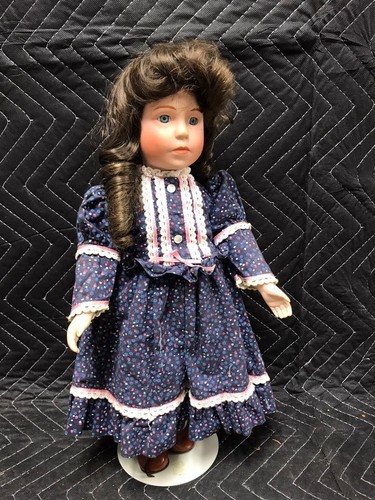 Marian Yu Limited Edition Bisque Porcelain Heirloom Doll 881/3000 - $13.91