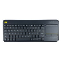 Logitech K400 + Wireless Touch Keyboard With Built-In Touchpad No Receiver - $18.69