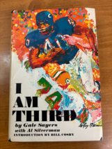 1970 Gayle Sayers &quot;I Am Third&quot;  1st Edition 1st Printing Hardcover w/ DJ -- BCE - £31.92 GBP