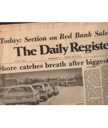 The Daily Register  Newspaper July 6, 1976 Shrewsbury, N.J. - $7.00