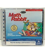 Math Rabbit The Learning Company 1998 Educational CD-ROM Software Ages 7... - £7.85 GBP