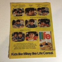 1977 Life Cereal Mickey Vintage Print Ad Advertisement pa11 - £7.87 GBP