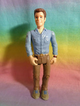 2002 Fisher Price Loving Family Dollhouse Man Dad Father Doll Brown Pant... - $9.64