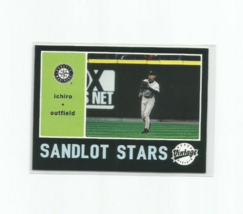 Ichiro (Seattle Mariners) 2002 Upper Deck Vintage Sandlot Stars Insert Card #SS3 - £7.58 GBP