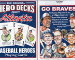 Atlanta Braves Baseball Heroes The Original Hero Deck Playing Cards Fan ... - £12.61 GBP