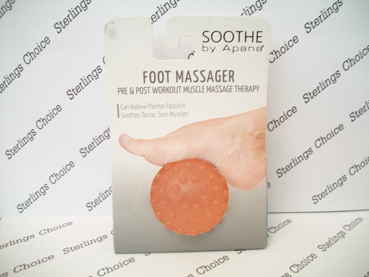 Soothe by Apana Foot Massager Pre &amp; Post Workout Muscle Massage Therapy - $9.84