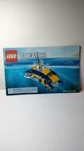 Lego Creator 31045 Manual Book 2 - $2.96
