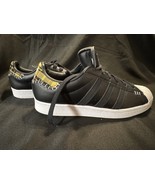 Adidas Superstar Patchwork Plaid Black Sneakers Size 6.5 US – Studded To... - $75.40 CAD