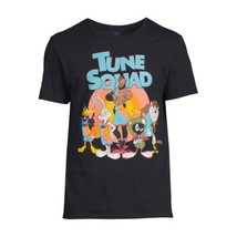 Space Jam Men&#39;s Tune Squad Graphic T-Shirt Black Size L(42/44) - £20.18 GBP