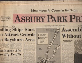 Asbury Park Press July 3, 1976 - $7.95