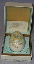 Vintage Noritake Porcelain 1976 Easter Egg Boxed Japan Bone China - £10.40 GBP