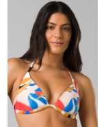 prAna Lexie Size Small (S) Adjustable Triangle Halter Swim Top Tropics 1... - $39.59