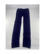 Jiaojie Leggings Womens U1277 Dark Purple Small Thick Tight Activewear New - $9.37 CAD