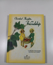 cherished Thoughts on friendship hallmark books hardback - $4.95