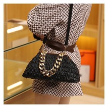 Designer Clip Crossbody Bags For Women 2022 Handbag Evening Clutches With Thick  - £28.98 GBP