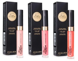 (3 Color Set) Perlier Royal Elixir Ultra Shine Lip Gloss Set - NUDE, PIN... - $28.03