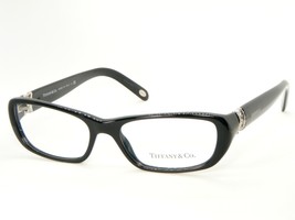 New Tiffany &amp; Co Tf 2069-B 8001 Shiny Black Eyeglasses Glasses 51-16-135mm Italy - £108.01 GBP