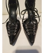 Casadei Patent Leather Corset Stiletto Heel Fetish Platform Shoes 6 - $3,221.85 MXN