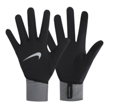 Nike Pacer Midweight Running Gloves Men&#39;s Sports Gloves Black NWT HM6832... - $42.21