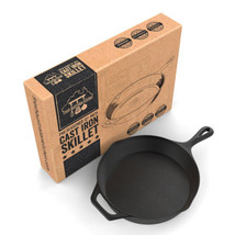 Kitchen 12&quot; Cast Iron Skillets Nonstick - Pre Seasoned Frying Pan Cookwa... - $121.49