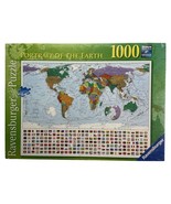 Ravensburger Portrait of the Earth 1000 Piece Puzzle Sealed World Map Ji... - $38.61