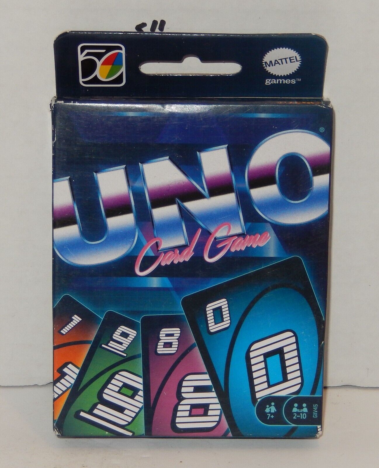 Mattel 2020 UNO 50th Anniversary 80&#39;s Card Game #2 in a Series of 5 - $10.44