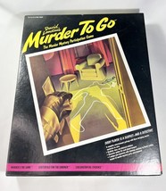 Vintage 1985 David Landau Murder To Go Mystery Board Game #24486 Complete - £15.81 GBP