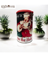 Vintage COCA COLA tin &quot;Stock up for the Holidays&quot; - $26.16