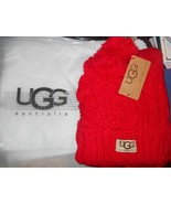 UGG Hat & Scarf Set - women's - red - new with tags - £17.29 GBP