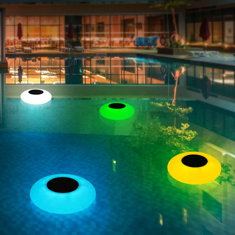 Solar Floating Swimming Pool LED Lights Outdoor Color Changing Garden Po... - £118.98 GBP