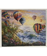 SunsOut Jigsaw Puzzle Summer Glow Art Nicky Boehme 1000 Piece Hot Air Ba... - £9.73 GBP