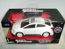 Fast &amp; Furious Mr. Little Nobody&#39;s Subaru Wrx Sti 1:32 Scale Diecast Jada - $8.42