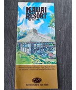 Kauai Resort Hotel Wailua Hawaii HI  1960s brochure - $17.50