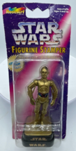 Star Wars C-3PO Figurine Stamper Rose Art Vintage 1997 Figure - $5.69