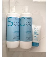 Schwarzkopf BC Bonacure Hyaluronic Moisture Shampoo & Conditioner 1L/1000ml - £53.24 GBP