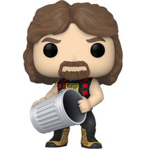 WWE Cactus Jack w/Trash Can US Exclusive Pop! Vinyl with Pin - £30.38 GBP