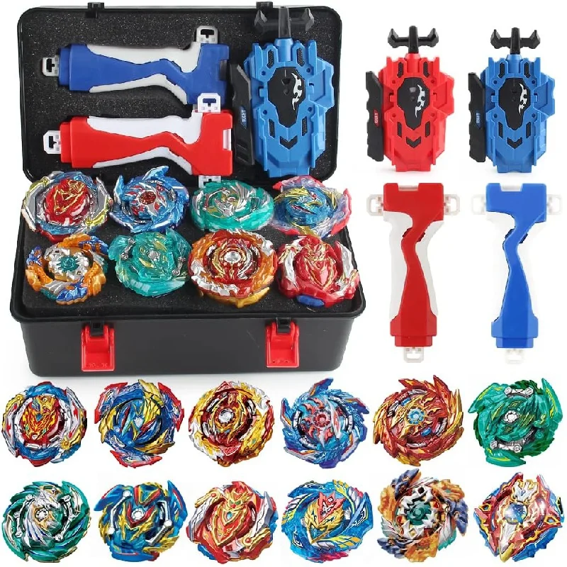 Beyblades Burst Battling Top  Launcher Grip Toy  Game   12 Top Gyros 2 Launchers - £9.69 GBP+