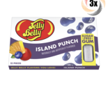3x Packs Jelly Belly Gum Island Punch | 12 Pieces Per Pack | Fast Shipping! - £9.19 GBP