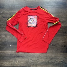 THE FLASH &#39;s Shirt Size XL Red,Yellow, Cotton,Polyester - £7.29 GBP