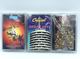 Capitol Record And Sony Music CASSETTE Lot Golden Hits SEALED Greatest Hits - £6.87 GBP